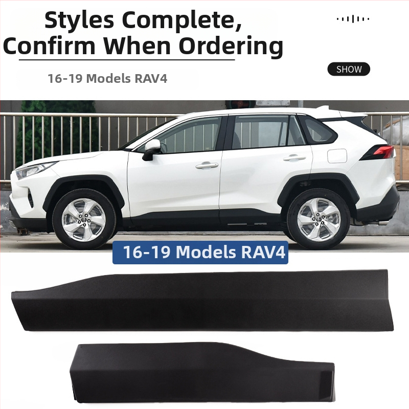 Dolný ochranný panel dverí a bočný prah pre Toyota RAV4 (2013–2023), ochrana proti poškriabaniu