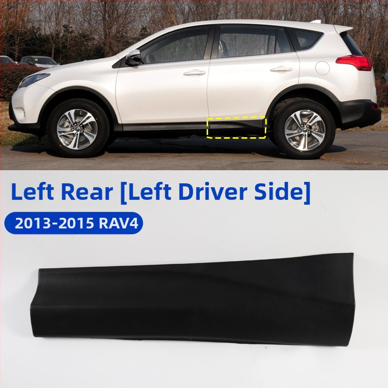 Dolný ochranný panel dverí a bočný prah pre Toyota RAV4 (2013–2023), ochrana proti poškriabaniu