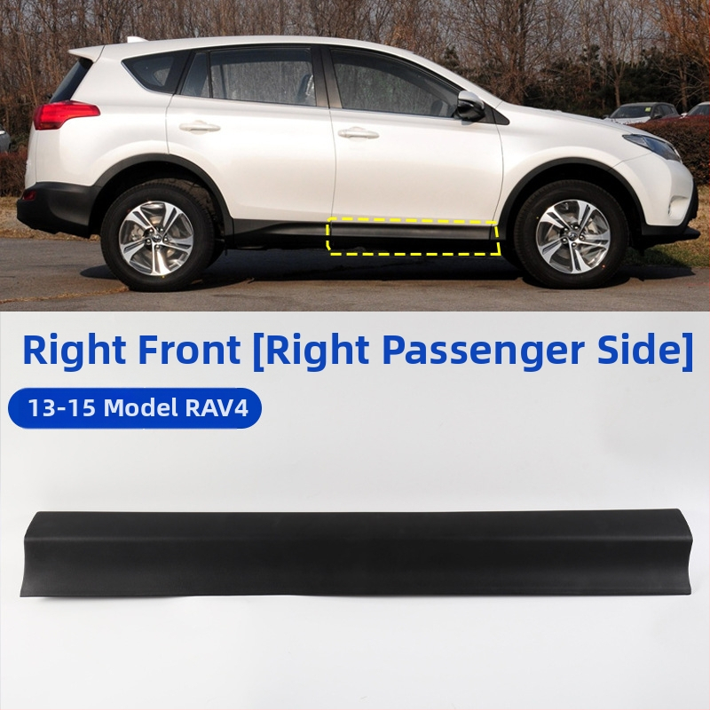 Dolný ochranný panel dverí a bočný prah pre Toyota RAV4 (2013–2023), ochrana proti poškriabaniu