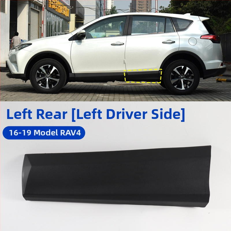 Dolný ochranný panel dverí a bočný prah pre Toyota RAV4 (2013–2023), ochrana proti poškriabaniu