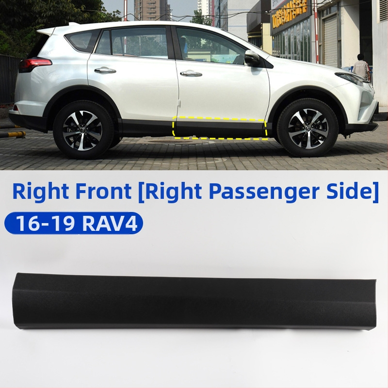 Dolný ochranný panel dverí a bočný prah pre Toyota RAV4 (2013–2023), ochrana proti poškriabaniu