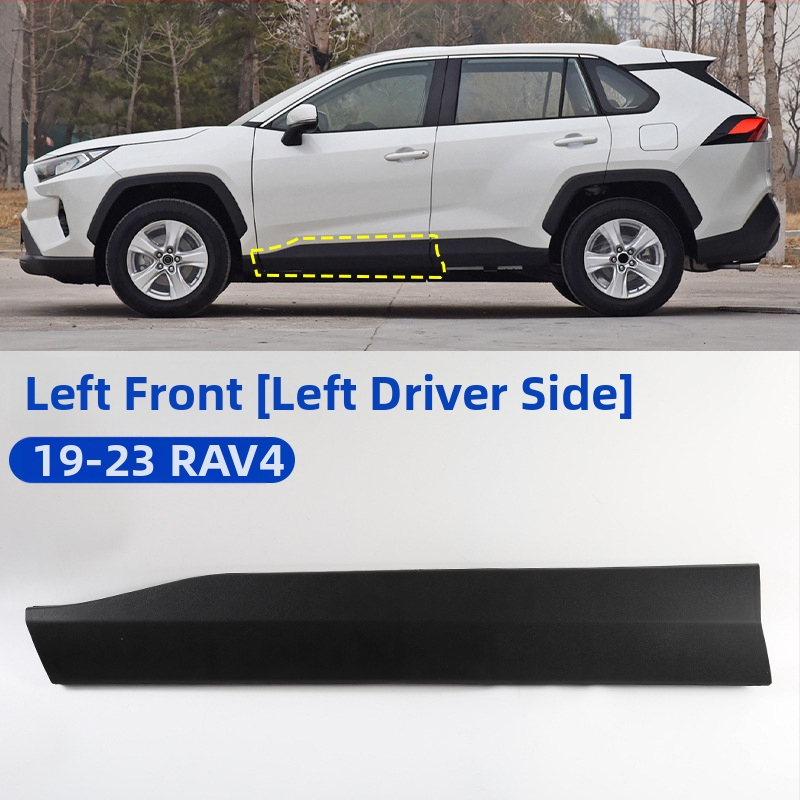 Dolný ochranný panel dverí a bočný prah pre Toyota RAV4 (2013–2023), ochrana proti poškriabaniu
