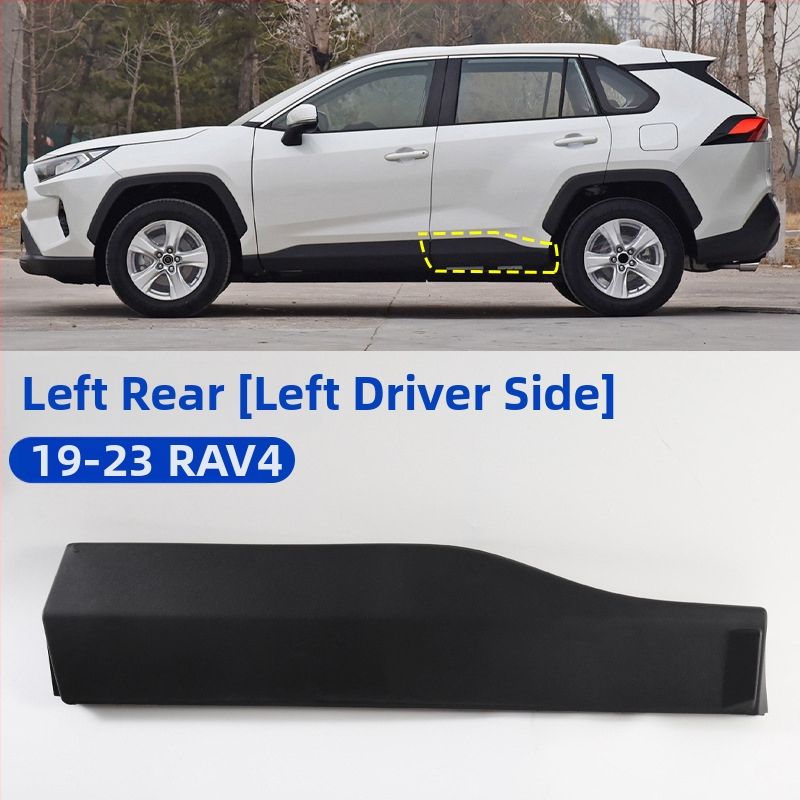 Dolný ochranný panel dverí a bočný prah pre Toyota RAV4 (2013–2023), ochrana proti poškriabaniu