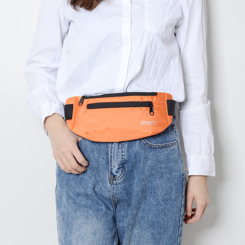 Vyrų diržo krepšys sportui – Poliesteris, Vientisas dizainas, Kasdieniniam naudojimui