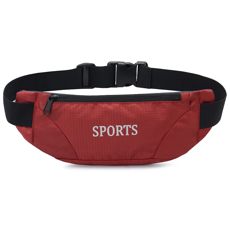 Vyrų diržo krepšys sportui – Poliesteris, Vientisas dizainas, Kasdieniniam naudojimui