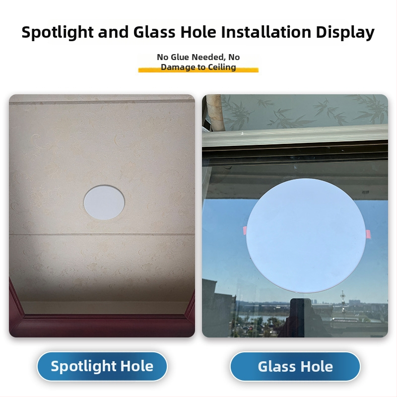 Kruhový dekoratív kryt otvoru v strope - ABS, priemer 94/134/185/230 mm, hrúbka steny 3 mm, značka Zhang Plastic