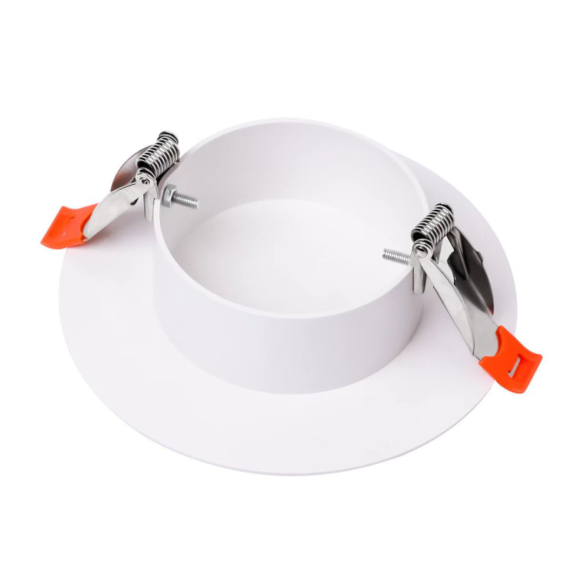 Capac decorativ circular pentru gaura de tavan pentru iluminat - ABS, diametru 94/134/185/230 mm, grosime perete 3 mm, marca Zhang Plastic