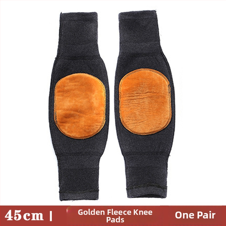 Коленна лента от кашмир за възрастни – нехлъзгаща се, защита на колянната става през есенно-зимния сезон