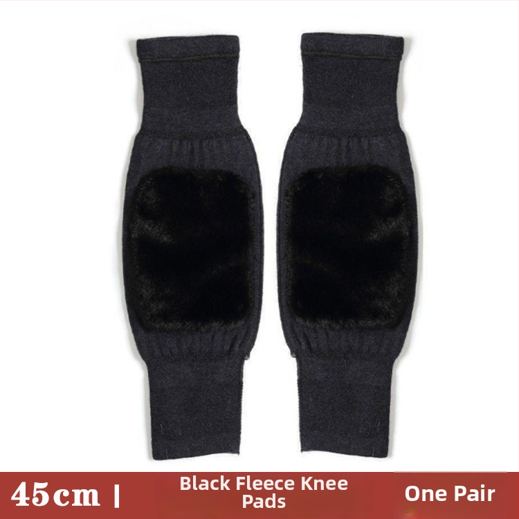 Коленна лента от кашмир за възрастни – нехлъзгаща се, защита на колянната става през есенно-зимния сезон