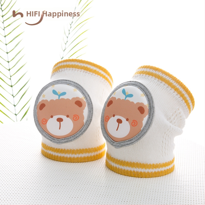 Detské ochranné kolenné a lakťové chrániče – dýchajúce podložky pre plaziace sa bábätká, jar 2023