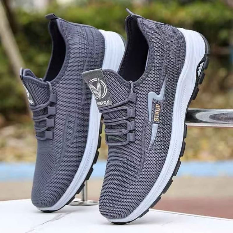 Unisex bateliai iš tinklinio viršaus, storas padas, raištelių užsegimas, EVA įdėklas