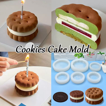 Silikonski kalup za tortu s emoji za DIY mousse i kekse – nepravilan oblik, kalup za pečenje