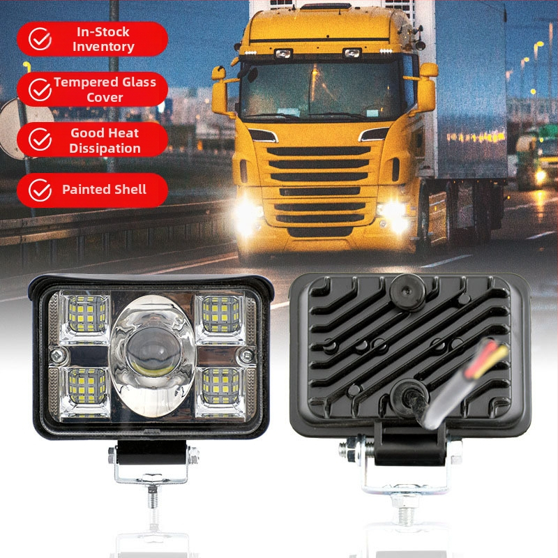 LED prednje svjetlo za terenska vozila s 4D lećom, 24V, 21W, vijek trajanja 8000h