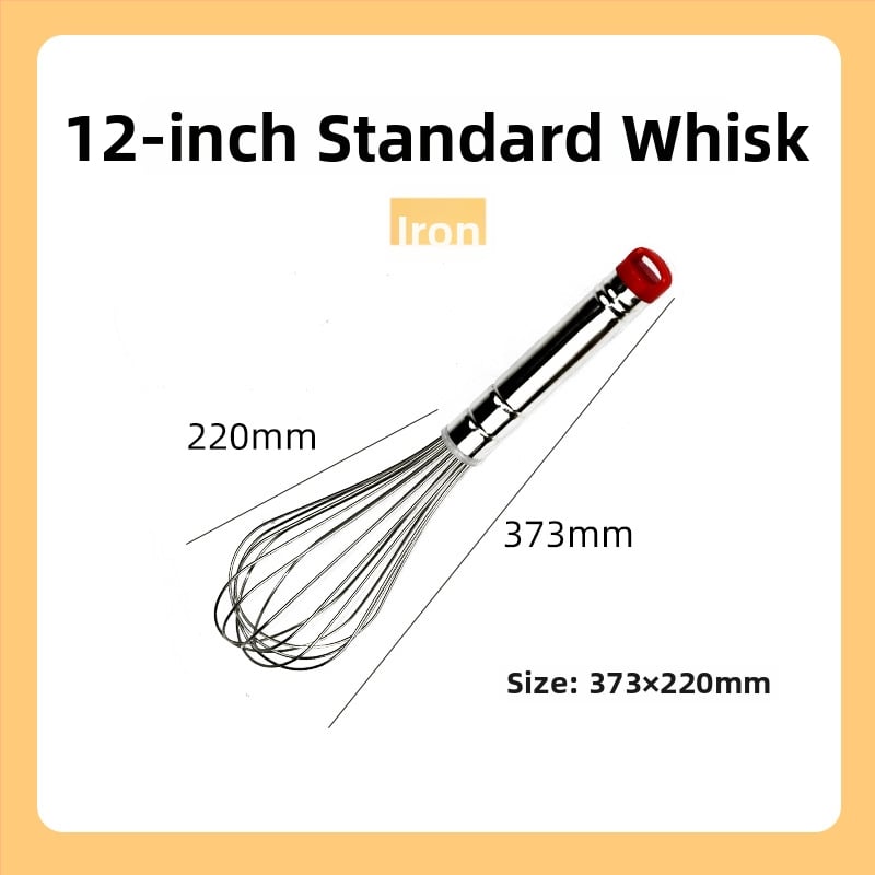 Kézi tojásfelverő 304 rozsdamentes acélból, kerek fogantyúval, Hongping márka, modern minimalista stílus