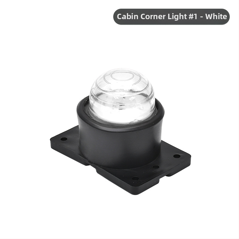 LED 24V šoninė šviesa krovininiams automobiliams ir priekaboms – elektroninė kontūro šviesa, tarnavimo laikas 5000 h, pritaikoma