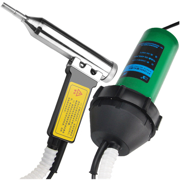 Rūpniecisks karsta gaisa pistole plastmasas locīšanai, 1080W, 50–580°C, 220V, 220 mm garums