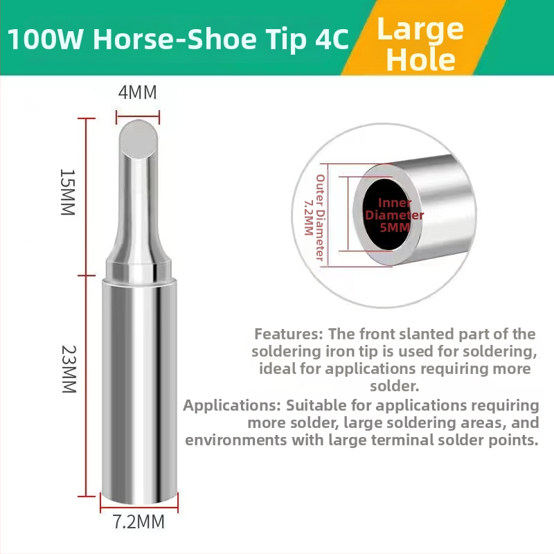 Vârf de lipire electric, seria 919, încălzire internă, 100W, fără plumb