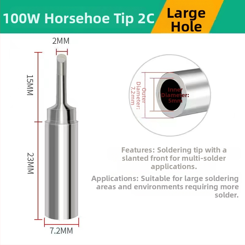 Vârf de lipire electric, seria 919, încălzire internă, 100W, fără plumb