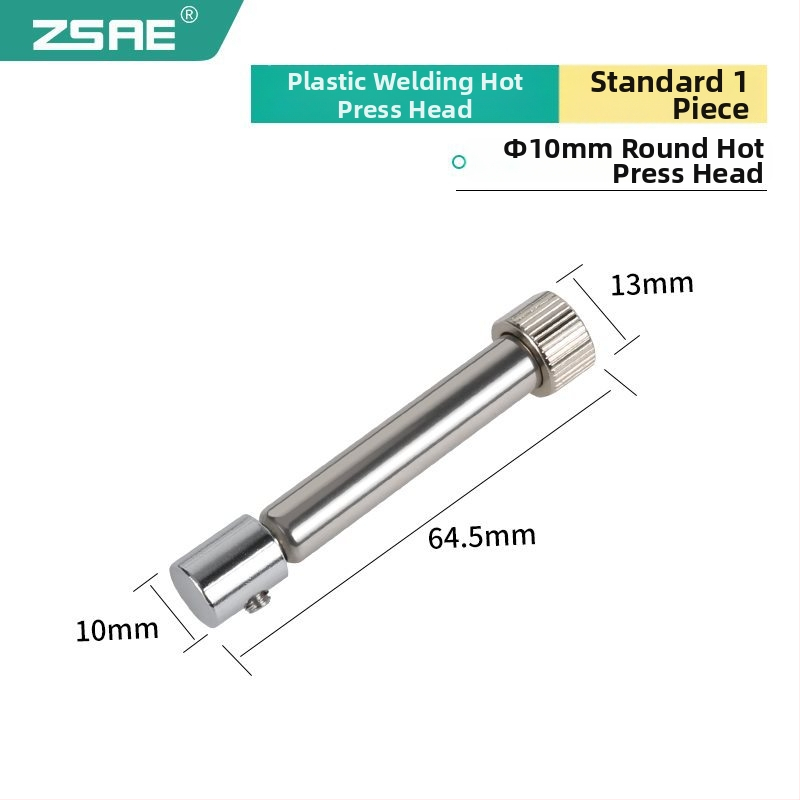 Karsēšanas preses galvas detaļa, modelis 936, pagarināta, kvadrātveida un apaļa rieva, plastmasas galva