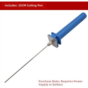 DeBailong Foam Cutting Pen – Ανοξείδωτη Ατσάλι, 12V Ηλεκτρική Θέρμανση