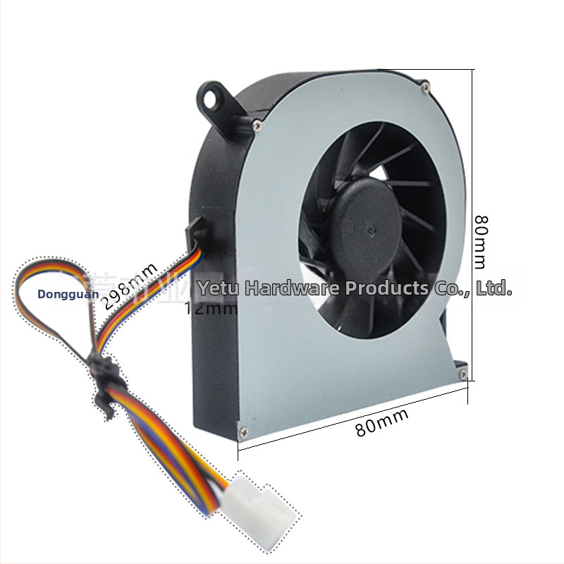 CPU hűtőradiátor All-in-One PC-hez, 3 hőcső, réz-alumínium-plasztikus felépítés, hidraulikus csapágyas ventilátor, 3000 RPM, csendes működés