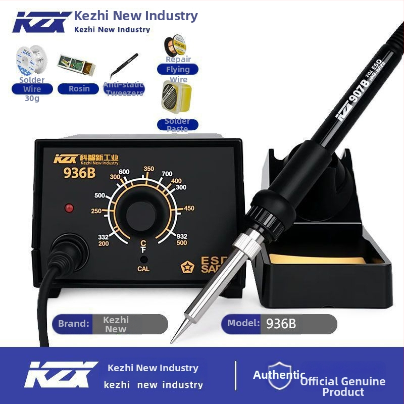 936 Lodēšanas komplekts ar nemainīgu un regulējamu temperatūru – augstas frekvences lodēšanas stacija mobilā tālruņa remontam