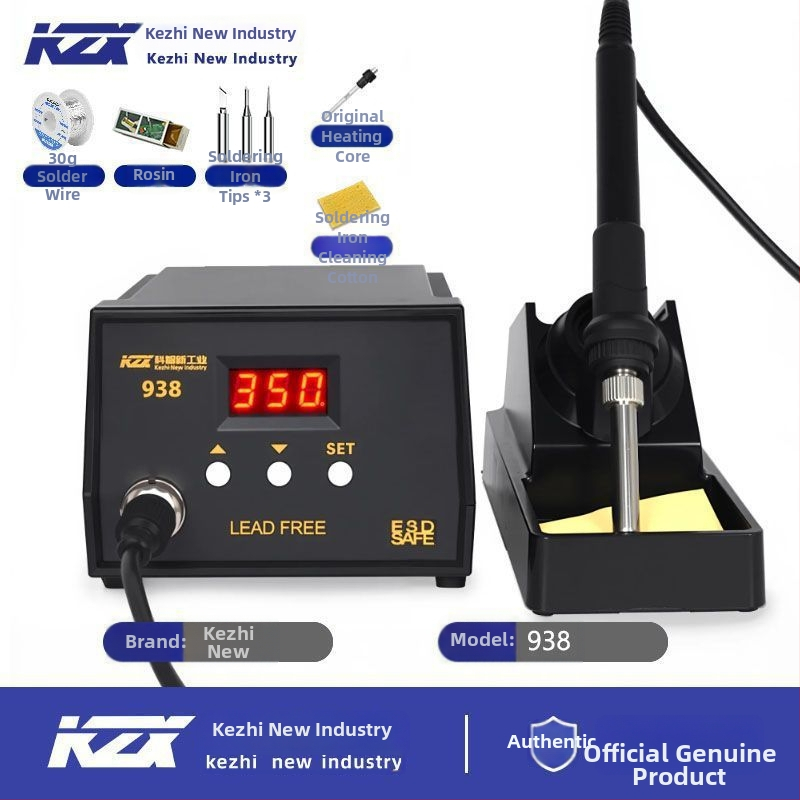 936 Lodēšanas komplekts ar nemainīgu un regulējamu temperatūru – augstas frekvences lodēšanas stacija mobilā tālruņa remontam