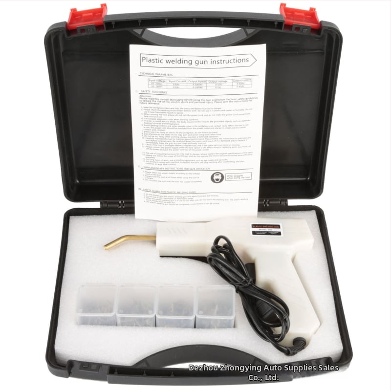 Automobilio buferio plasto suvirinimo purkštuvas — rankinis šildymo plastinio remonto įrankis, 220V