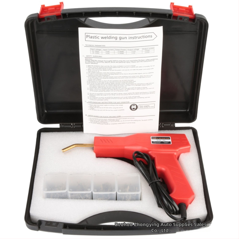 Automobilio buferio plasto suvirinimo purkštuvas — rankinis šildymo plastinio remonto įrankis, 220V
