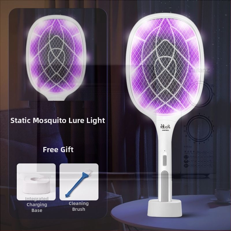 Elektromos szúnyogcsapó, 10 m²-es lefedettség, kézi elektromos gyilkos, nem toxikus, akkumulátor nélkül