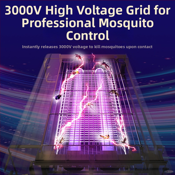 Napelemes kültéri szúnyogirtó lámpa - LED, 220V, 20W, CE-tanúsítvány, testreszabás elérhető (LED; 220V; 20W; CE)