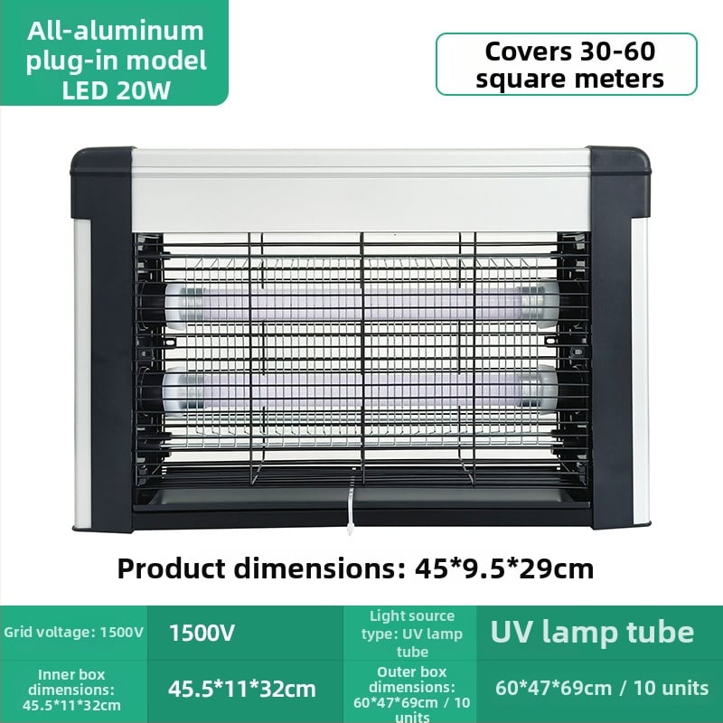 Napelemes kültéri szúnyogirtó lámpa - LED, 220V, 20W, CE-tanúsítvány, testreszabás elérhető (LED; 220V; 20W; CE)