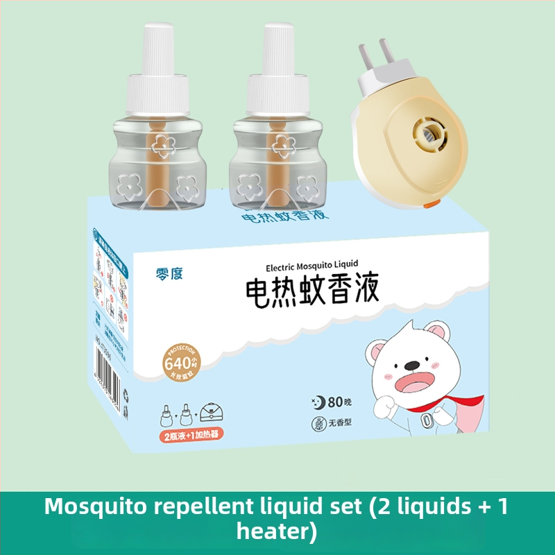 Zero Degree elektromos szúnyogriasztó folyadék, szagtalan, háztartási használatra (Eredet: Zhejiang; Növényvédő szer regisztrációs szám: WP20140122; Mérgezés: enyhén mérgező; 120 palack egy dobozban)