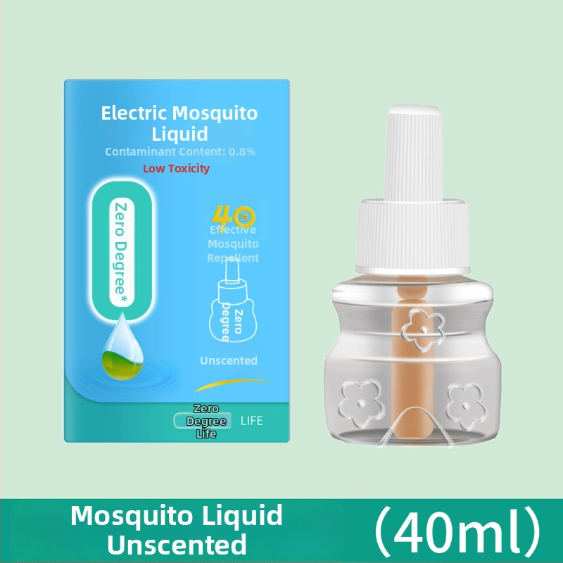 Zero Degree elektromos szúnyogriasztó folyadék, szagtalan, háztartási használatra (Eredet: Zhejiang; Növényvédő szer regisztrációs szám: WP20140122; Mérgezés: enyhén mérgező; 120 palack egy dobozban)