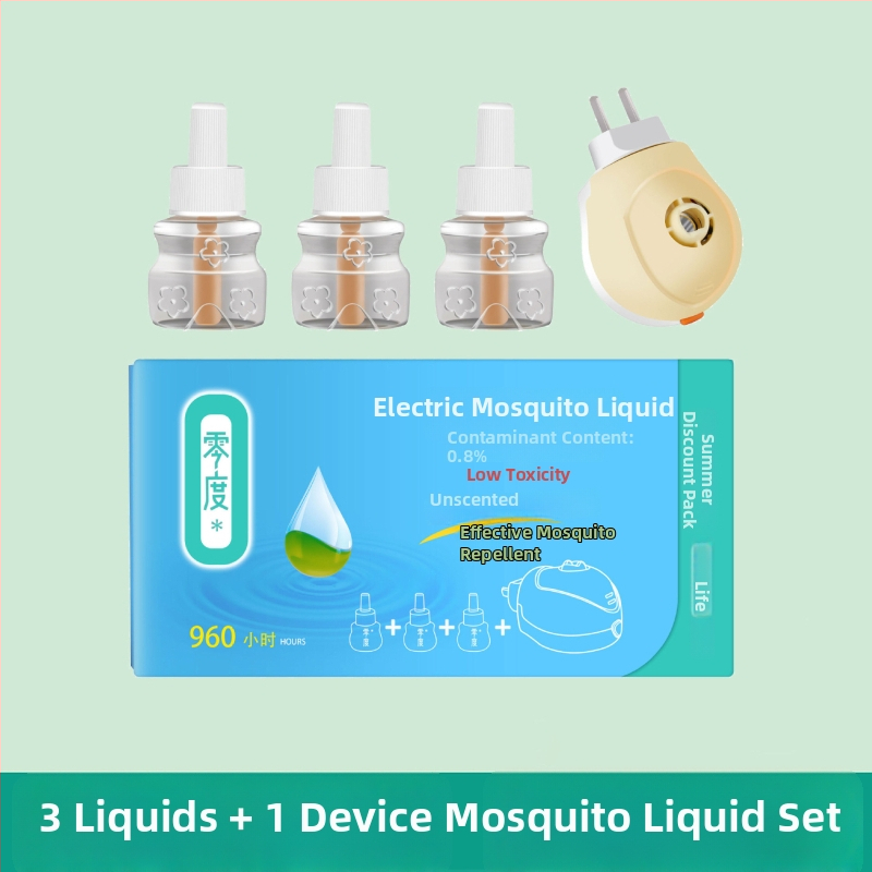 Zero Degree elektromos szúnyogriasztó folyadék, szagtalan, háztartási használatra (Eredet: Zhejiang; Növényvédő szer regisztrációs szám: WP20140122; Mérgezés: enyhén mérgező; 120 palack egy dobozban)