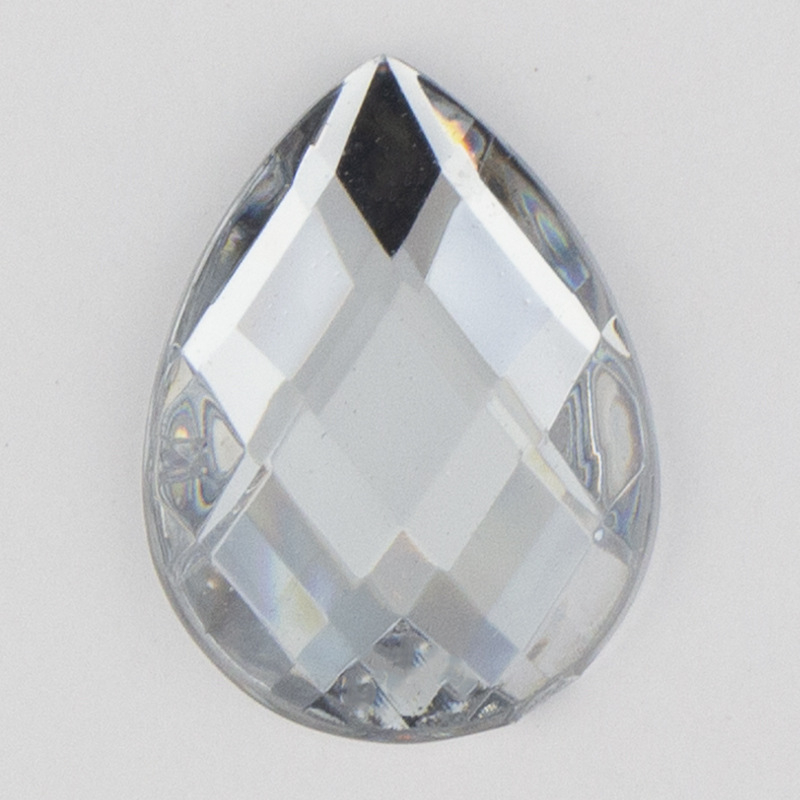 Akrilni dijamanti za DIY nakit i dodatke — kapljica vode s površinom kornjače i ravnim dnom, bez rupa, veličine 4×6 mm do 20×30 mm, za odjeću, obuću, torbe i naljepnice za telefon