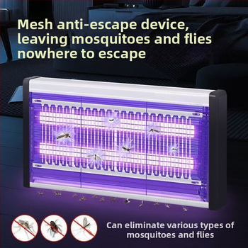 Szúnyogirtó lámpa cserélhető akkumulátorral, ötvözet burkolat, vízálló, 61 m² feletti lefedettség, akkumulátor élettartama több mint 12 óra