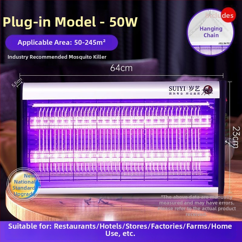 Szúnyogirtó lámpa cserélhető akkumulátorral, ötvözet burkolat, vízálló, 61 m² feletti lefedettség, akkumulátor élettartama több mint 12 óra