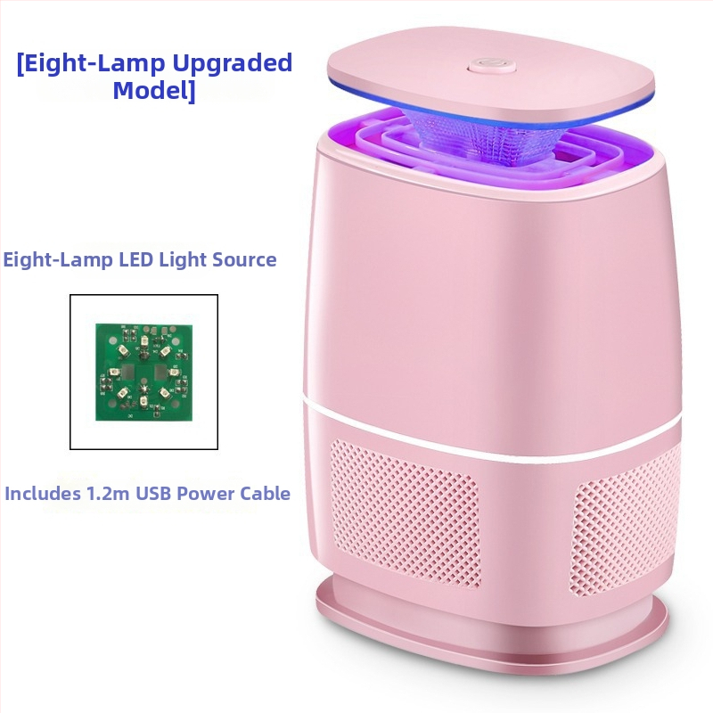 Elektromos szúnyogölő plug-in lámpa – Beltéri használatra, 21–30 m² lefedettség, LED háló, ABS