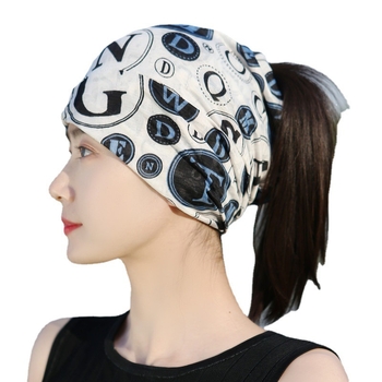 Jie Meifei Movement Πολυεστέρας Ριγέ Αθλητικό Καπέλο-Μαντήλι για Γυναίκες – Προστασία από τον Ήλιο