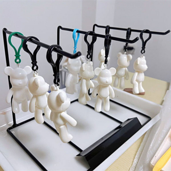 Asztali ékszertartó – nedvességálló, PP anyag, fülbevaló-tároló