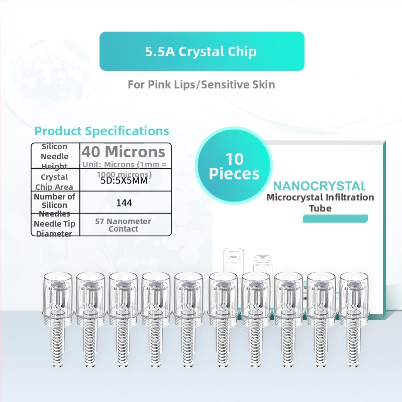 Instrument de îngrijire a pielii cu microcristale de apă Interstellar Water-Light, infuzie cu micro-ace neinvazive nano-chip — portabil, baterie 500–800 mAh, IPx0, utilizare casnică