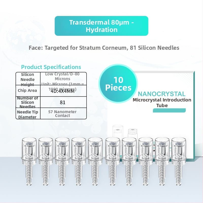 Instrument de îngrijire a pielii cu microcristale de apă Interstellar Water-Light, infuzie cu micro-ace neinvazive nano-chip — portabil, baterie 500–800 mAh, IPx0, utilizare casnică