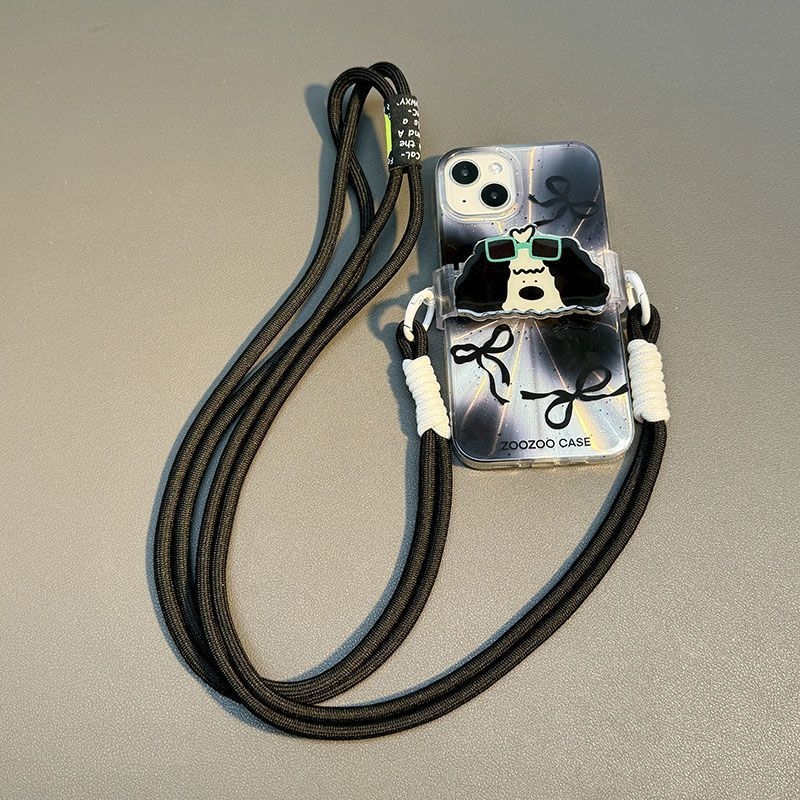Otpremno kućište za telefon s stražnjim klipom i dijagonalnom remenicom – crossbody, otporan na pad