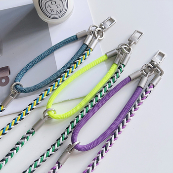 Unisex crossbody narukvica za telefon, poliesterska tkanina, metalna kopča — Cool Caterpillar