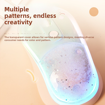 Оптична безжична мишка WH001, 2400 dpi, 2.4 GHz, ергономична, Plug-and-Play