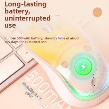 Оптична безжична мишка WH001, 2400 dpi, 2.4 GHz, ергономична, Plug-and-Play