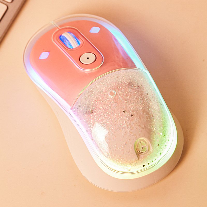 Оптична безжична мишка WH001, 2400 dpi, 2.4 GHz, ергономична, Plug-and-Play