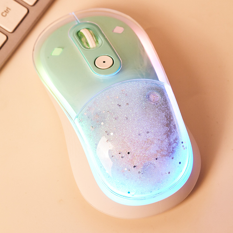 Оптична безжична мишка WH001, 2400 dpi, 2.4 GHz, ергономична, Plug-and-Play