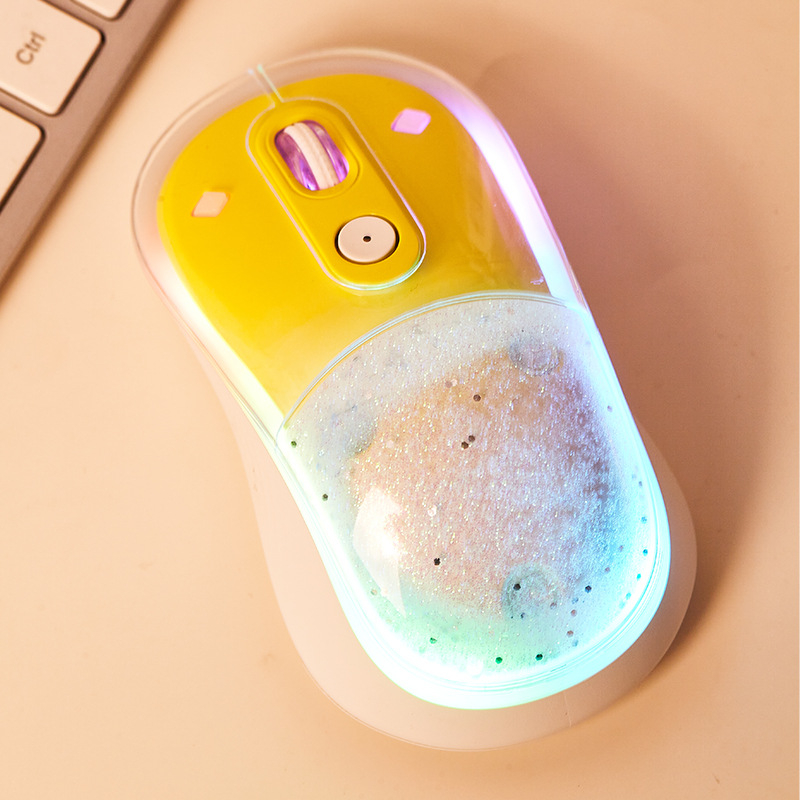 Оптична безжична мишка WH001, 2400 dpi, 2.4 GHz, ергономична, Plug-and-Play